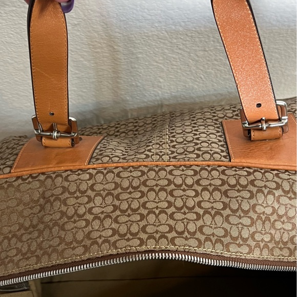 Coach Signature Transatlantic Weekender Duffle Bag - Picture 10 of 12